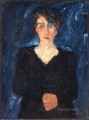 女性の肖像画 チャイム・スーティン表現主義